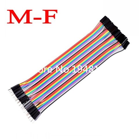 40pcs 20cm 1p-1p female to male jumper wire Dupont cable for Breadboard ► Photo 1/1