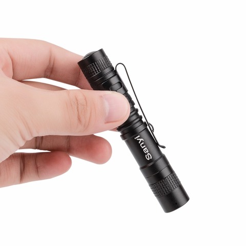 Portable Mini Pocket Penlight XPE-R3 LED Flashlight Torch working inspection Light 1 Switch Mode Outdoor Camping Lighting ► Photo 1/6