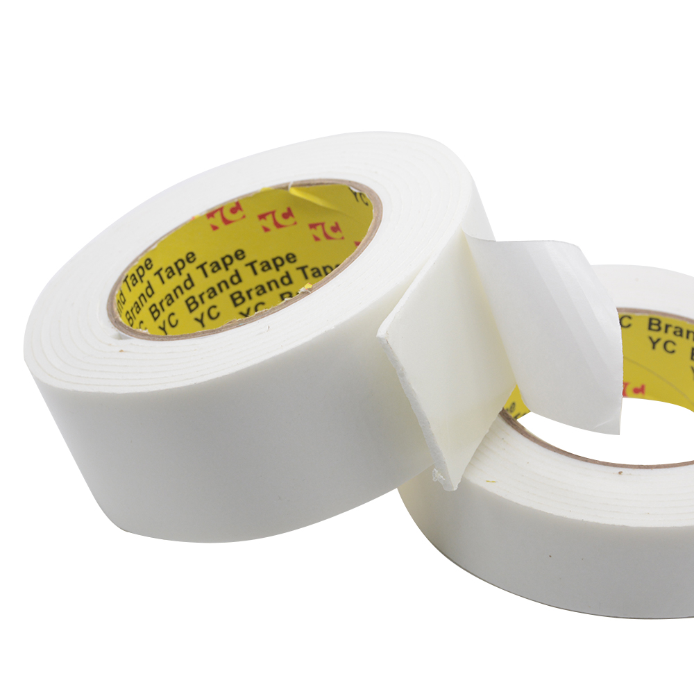 50m Strong Double Stick Tape Double Sided Foam Mounting Tape Width 10mm 
