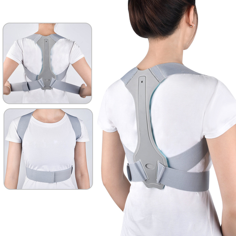 Back Posture Corrector New Clavicle Spine Back Shoulder Lumbar Adjustable Brace Support Belt Posture Correction for Men Women ► Photo 1/6