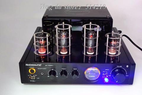 2022 NEW Nobsound MS-10D MKII tube amplifier with Bluetooth 4.2 /USB/headphone HIFI Stereo AMP audio amplifier ► Photo 1/5