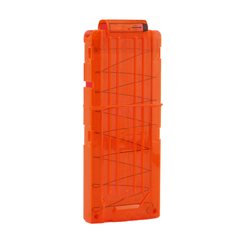 12 Reload Clip Magazines Round Darts Replacement Plastic Magazines Toy Gun Soft Bullet Clip Orange For Nerf N-Strike ► Photo 1/6