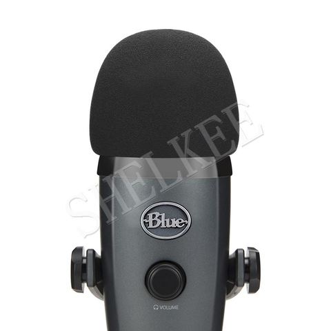 SHELKEE Foam Microphone Windscreen for Blue Yeti Nano,Yeti Nano condenser microphones- as a pop filter for the microphones ► Photo 1/6