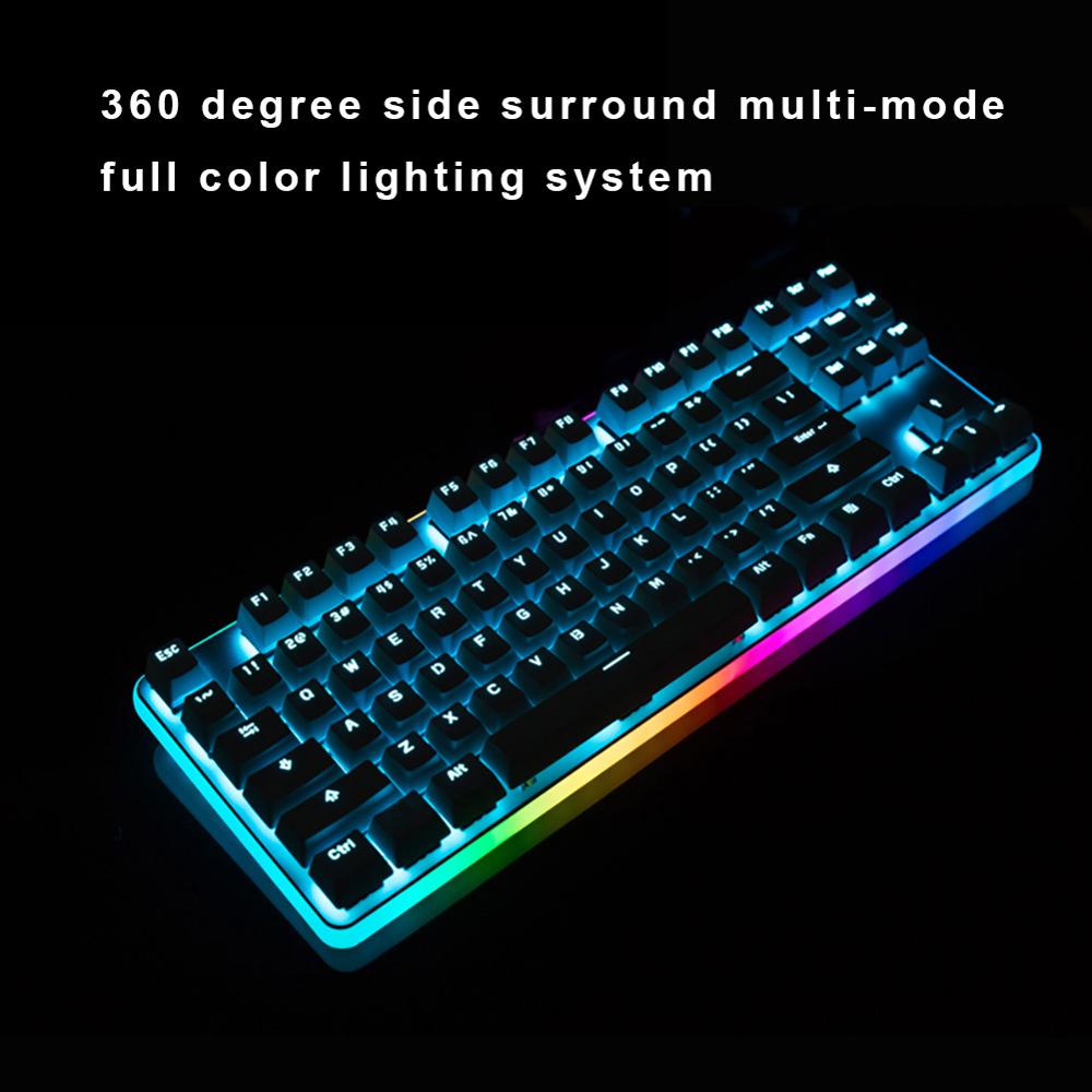GANSS 360°RGB Backlit Mechanical Keyboard Cherry MX Silent Red Panel Gaming Keyboard - & Quiet Switch - Price history & Review | AliExpress Seller - Maidern Store | Alitools.io