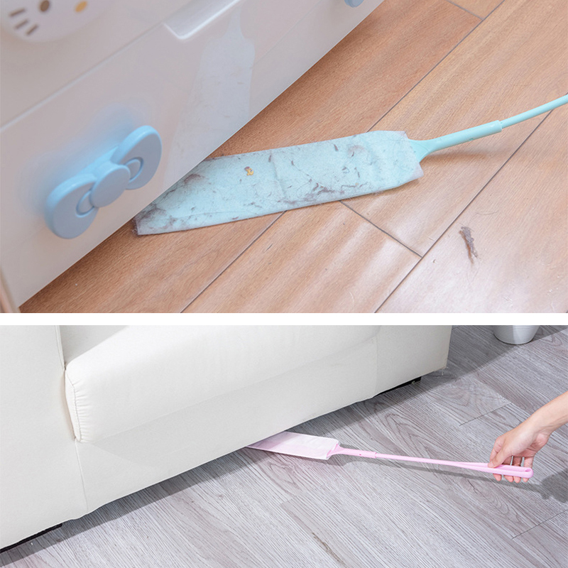 Long Handle Mop Bedside Dust Brush Detachable Cleaning Duster Gap