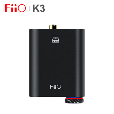 FiiO K3 Mini Portable Headphone Amplifier Desktop AMP USB-C DAC AKM AK4452 Support Coaxial Optical Digital Outs PCM384k/DSD256 ► Photo 1/6