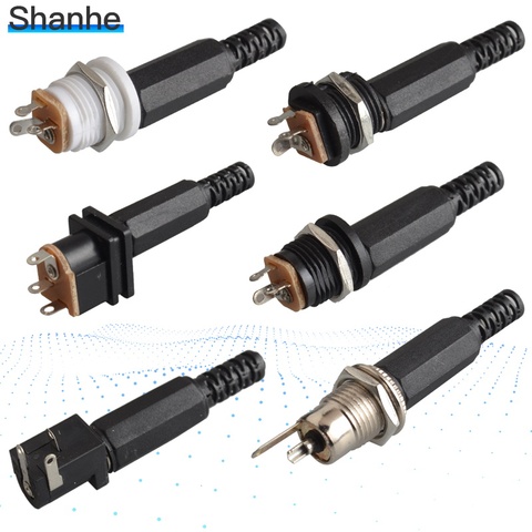2.1x5.5mm DC Power Female Plug Jack 5pcs + Male Plug Jack Connector Socket Adapter 5pcs ► Photo 1/6