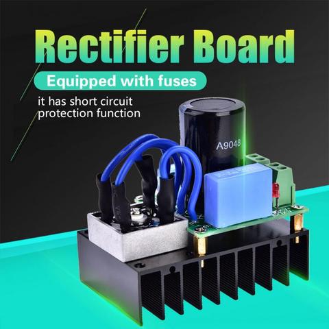 AC-DC Bridge Rectifier Board Multiple Protection Rectifier Board Module 220V AC to 311V DC Converter Board Electronic Rectifiers ► Photo 1/6