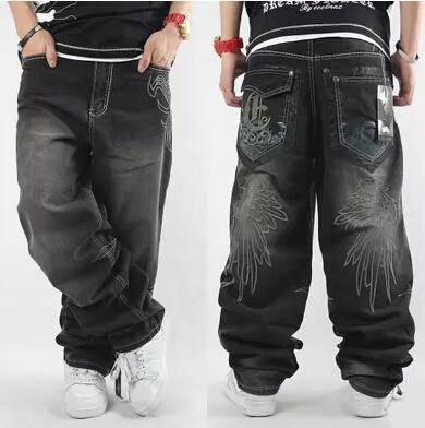 Mens Baggy Jeans Men Wide Leg Denim Pants Hip Hop 2022 New Fashion
