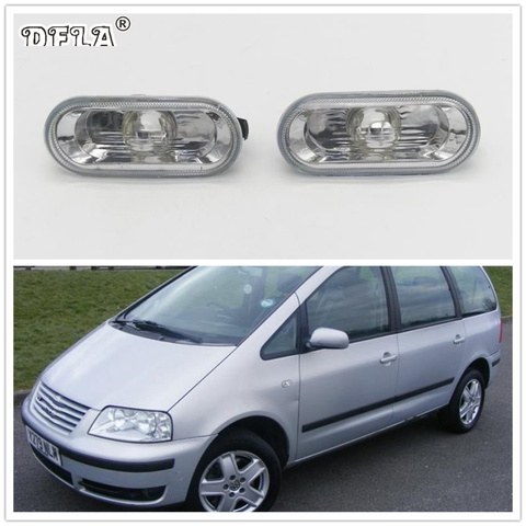 2pcs For VW Sharan 2001 2002 2003 2004 2005 Car-Styling Side Marker Turn Signal Light Lamp Repeater ► Photo 1/6