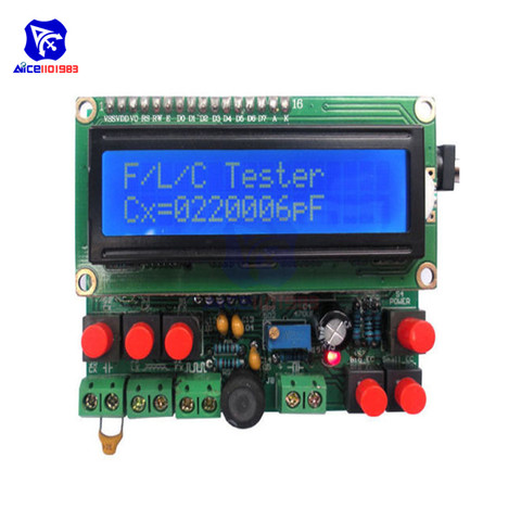 Solderless Multi-functional LCD1602 Ohmmeter Capacitance Inductance Frequency Tester Meter Trimmer Potentiometer DIY Kit ► Photo 1/3
