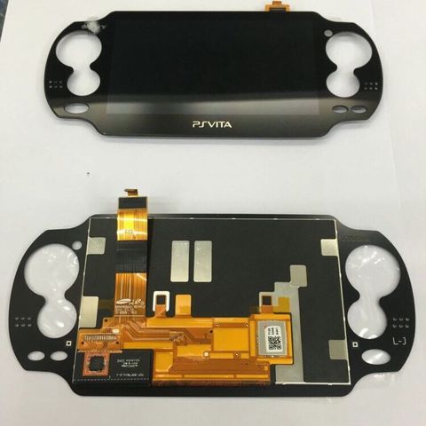 Black Original 90% new for ps vita for psvita psv 1000 lcd display screen with touch digital assembled without frame ► Photo 1/1