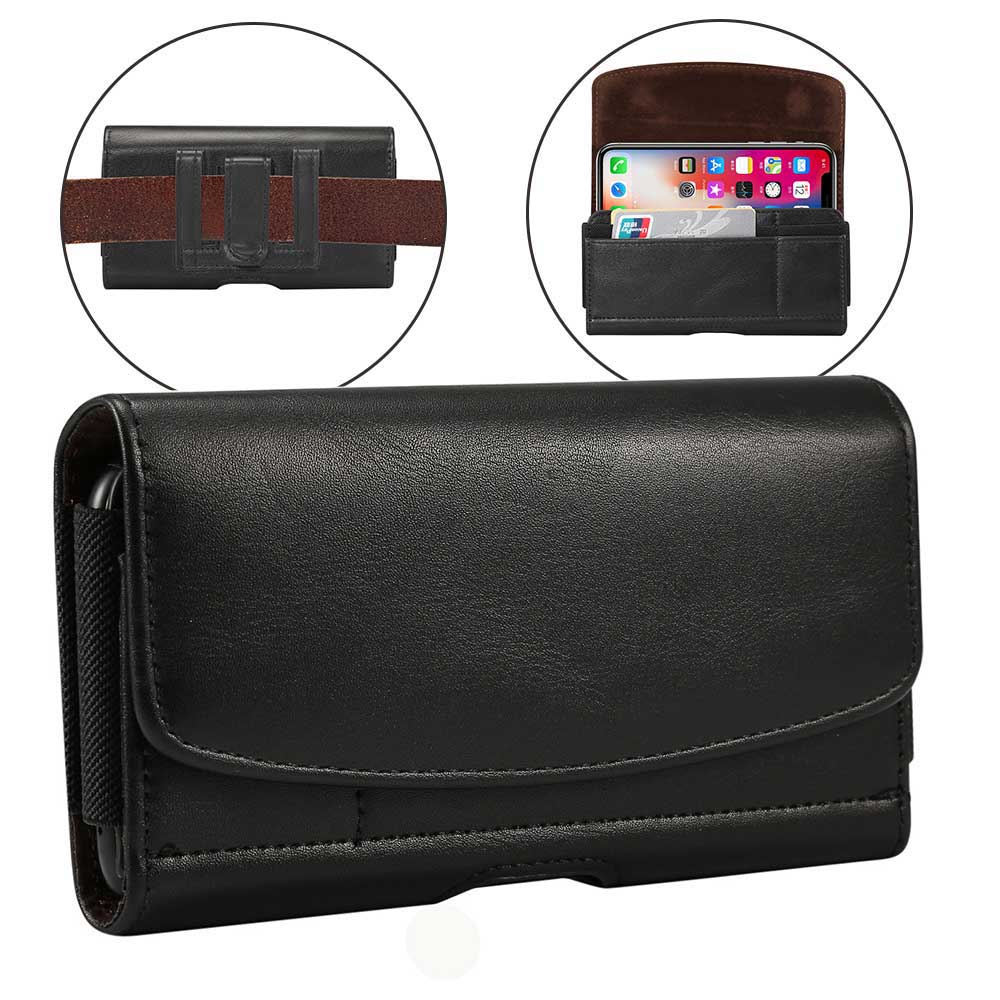 price history & review on universal cell phone holster case for iphone samsung premium leather pouch case with belt clip and loop built in id card holder aliexpress seller mobile phone price history & review