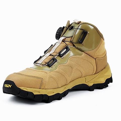 ESDY Army Quick Tighten Button Press and Turn Anti-skidding Breathable Sports Shoes Sneakers C101 ► Photo 1/1