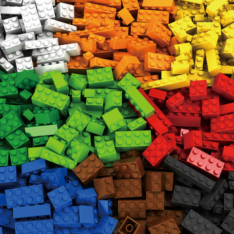 1000 Pieces Building Blocks Sets City DIY Creative Bricks Compatible All Brands Bricks Bulk Figures Educational Kids Toy Blocks ► Photo 1/6