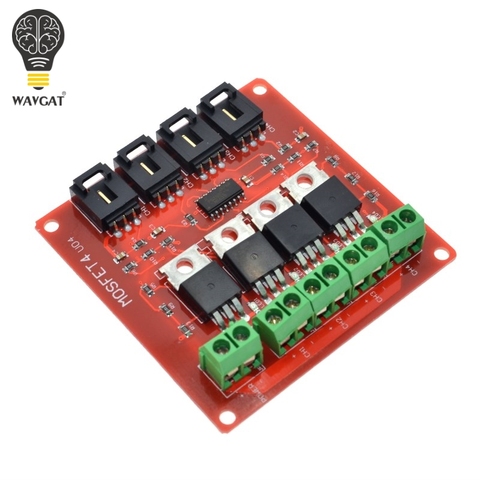 WAVGAT Four Channel 4 Route MOSFET Button IRF540 V4.0+ MOSFET Switch Module For Arduino ► Photo 1/6