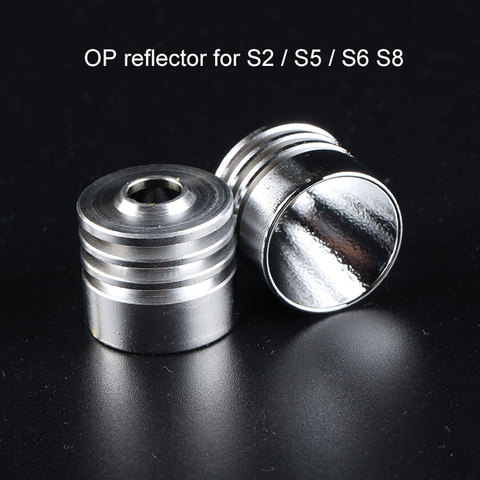 Aluminum Orange peel Reflector for Cree XM-L XP-G XP-E Emitters Reflector for S2 S5 S6 S8 flashlight ► Photo 1/4