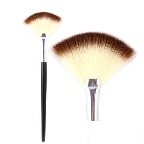 Professional Fan Brush Powder Foundation Blush Face Makeup Tool ► Photo 1/6