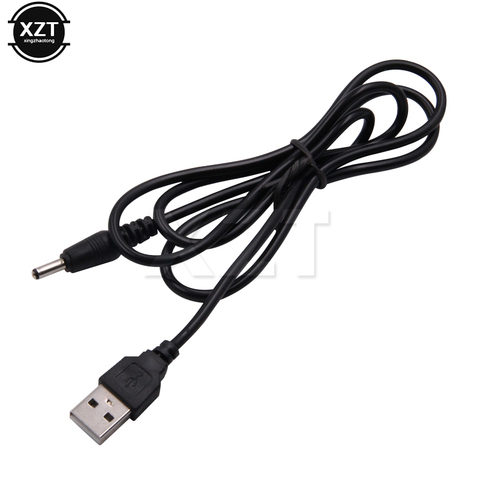 1pcs USB 2.0 A Male To 3.5x1.35mm 3.5mm Plug Barrel Jack 5V DC Power Supply Cord high quality Adapter Charger Cable 3.5*1.35mm ► Photo 1/3