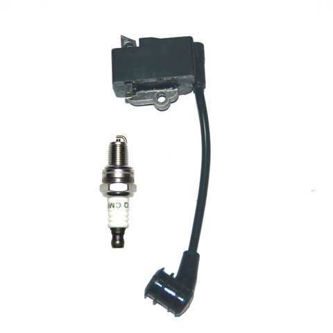 Ignition Coil Module Spark Plug CMR6H For Stihl FS40 FS40C FS50 FS56 HT56C FS56R KM56C KM56RC Brushcutter Parts Oem#41444001316 ► Photo 1/6