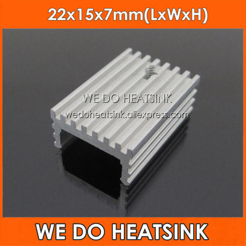 WE DO HEATSINK 20pcs 22x15x7mm Aluminum Heatsinks Radiator Heatsink TO-220/TO220 MOSFET ► Photo 1/6