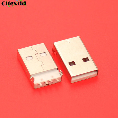 cltgxdd 4pin USB Jack Data Port 2.0 Plug Laptop Notebook DIY cable plug Connector 4pin USB socket interface repair replacement ► Photo 1/1