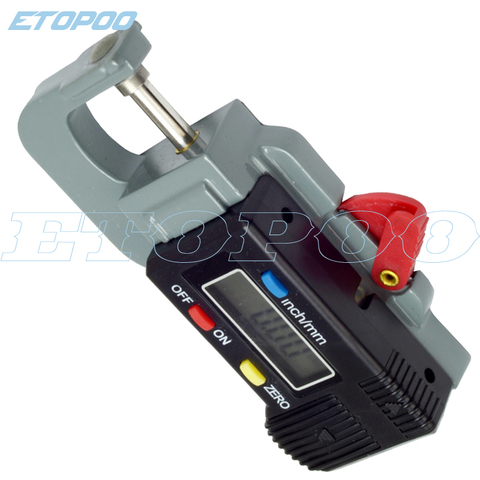 Portable Precise Digital Thickness Gauge Meter Tester Micrometer 0 to 12.7mm Horizontal type thickness gauge ► Photo 1/6