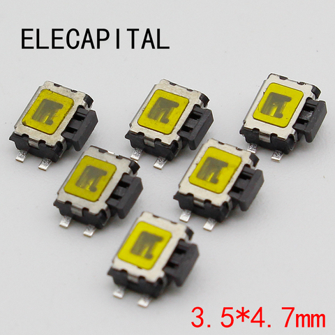 10pcs Micro Switch smd 4pin New Switch Button Key for Mobile Phone ► Photo 1/4