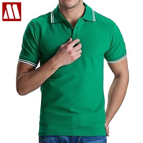 2022 Brand Clothing Mens Polo Shirts Breathable Cotton Short sleeve Man Wide-waisted Turn-down Collar Tees Shirt Plus Size XXXL ► Photo 1/6