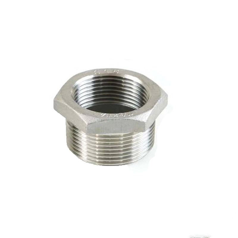 304 Stainless Steel Reducer BSP Female Male Reducing Bush Fitting Gas Water 