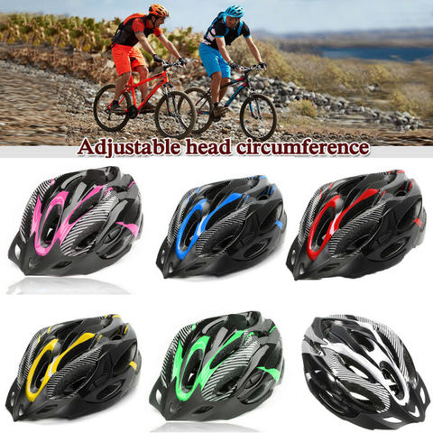 Unisex Cycling Bike Helmets Adult Bicycle Mountain Bike Adjustable Safety Helmet