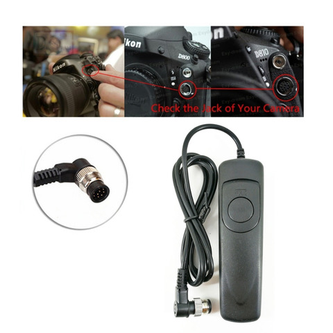 Shutter Release Cable Remote Control for Nikon MC-30A D850 D810A D810 D800 D800E D810 D700 D300S D200 D3X D5 D4 D4S MC30 MC-30 ► Photo 1/4