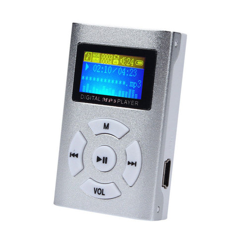 MP3 Player with Screen Display Support TF Card High-Definition Sound Quality Output Music MP3 Player ► Photo 1/5