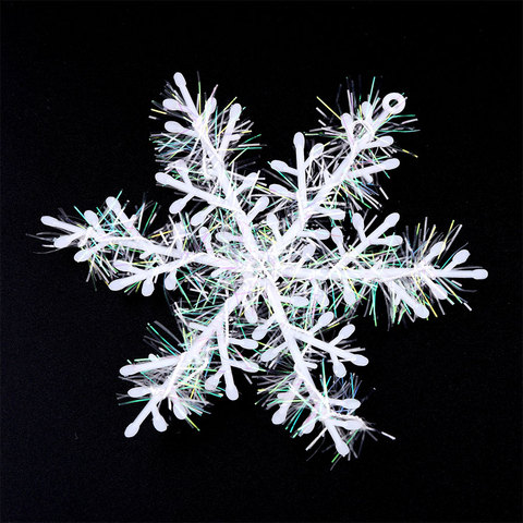 30 Pcs Christmas Artificial Snowflake Christmas Tree Decor Snow