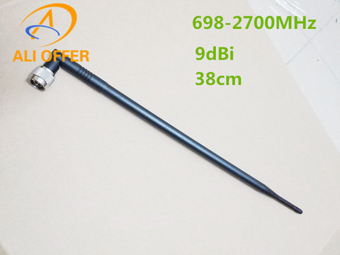 698-2700MHz 9dBi 4G Whip Antenna,Multi-Band Rubber Antenna for 700/800/900/1800/2100/2600/2700MHz GSM DCS 3G 4G LTE Repeater ► Photo 1/6