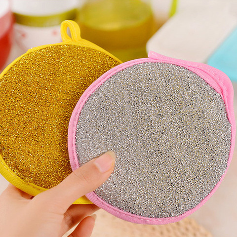 Double-sided Dishwashing Sponge, Pot And Bowl Cleaning Cloth