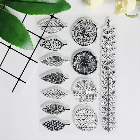 Leaves Cell Fairy Silicone Clear Stamps For DIY Scrapbooking/New 2022 Card Making Bullet Journal Craft Sentiment Sweet Stamp 676 ► Photo 1/4