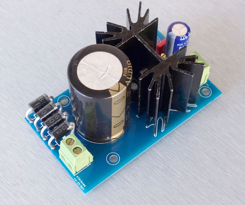 LT1083CP linear Adjustable voltage regulated HIFI DC POWER supply board DIY kits ► Photo 1/1