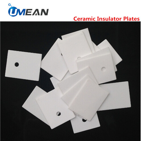 10Pcs TO-3P TO-247 High Temperature Resistant Pressure Thermal insulation Transistor Heat Sink Ceramic Insulator Plates Sheet ► Photo 1/6