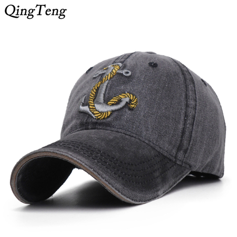Vintage Washed Soft Cotton Baseball Cap Men Casquette Brand Women Snapback Caps 3d Embroidery Dad Hat Casual Sports Cap ► Photo 1/6