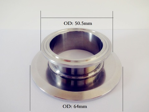 Free Shipping  Short Type Tri Clamp Reducer 1.5