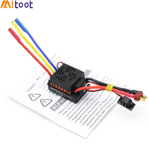 New Waterproof 60A Sensorless Brushless Car Electronic Speed Control ESC 2-3S with BEC For Rc Car Boat ► Photo 1/6