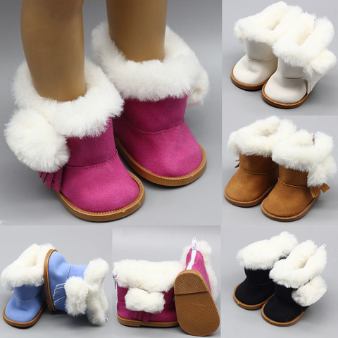43cm Height Girls Dolls Snow Boots Shoes for 18
