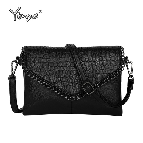 High quality alligator chains handbags fashion women envelope clutch ladies party famous brand shoulder messenger crossbody bags ► Photo 1/6