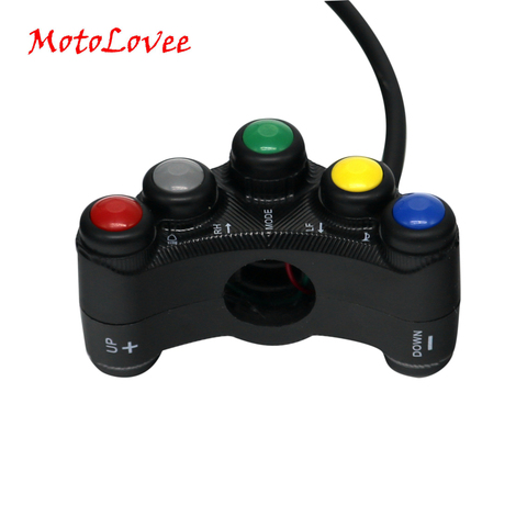 MotoLovee 12V Motorcycle Switches 7/8