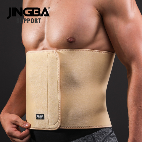 JINGBA SUPPORT 1PCS Professional Adjustable waist trimmer sweat belt Sports Pressurized Back Waist Support Fitness Bodybuilding ► Photo 1/1