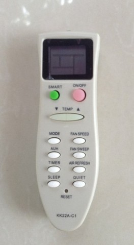 le kong  air conditioning remote control  suitable for CHANGHONG  KK22A KK22B  KK22B-C1 kk22a-c1 ► Photo 1/1