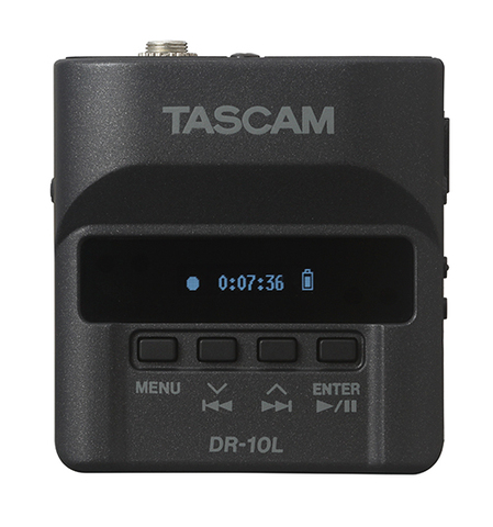 Tascam DR-10L Digital Audio Recorder with Lavalier Microphone,dual recording Pocket Recorder for filmmaker，videographer，wedding ► Photo 1/6