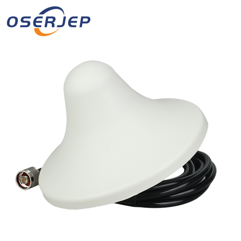 4G LTE Indoor Ceiling Antenna 2G 3G UMTS with 3m/5M Cable N Male Connector  phone Booster Repeater Amplifier Antenna ► Photo 1/4