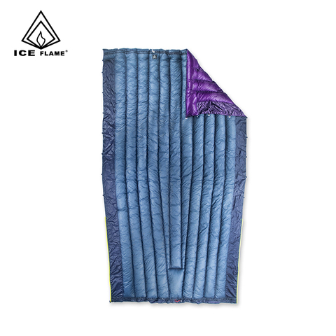 Ice Flame 7D Summer Spring Autumn 90% White Goose Down Sleeping Bag Blanket Sleeping Quilt Underquilt Hammock Backpack Camping ► Photo 1/6